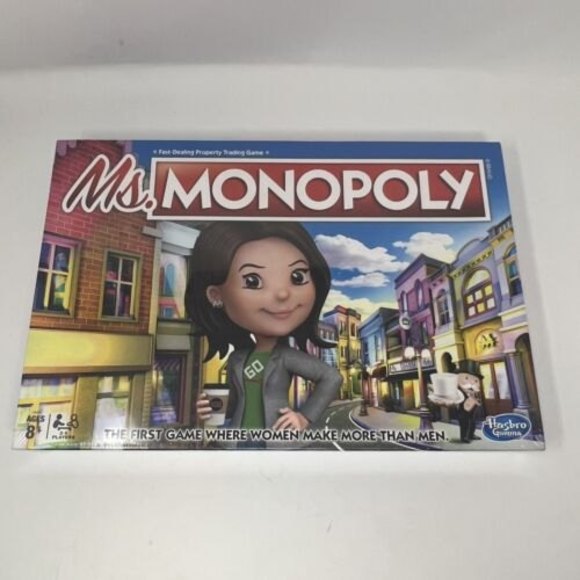MS MONOPOLY GAME - HASBRO GAMING - NEW SEALED - Picture 2 of 5